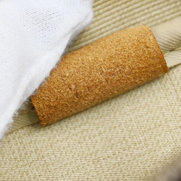 LOUIS VUITTON LV Logo Deauville Hand Bag Monogram Leather Brown - Picture 7 of 15